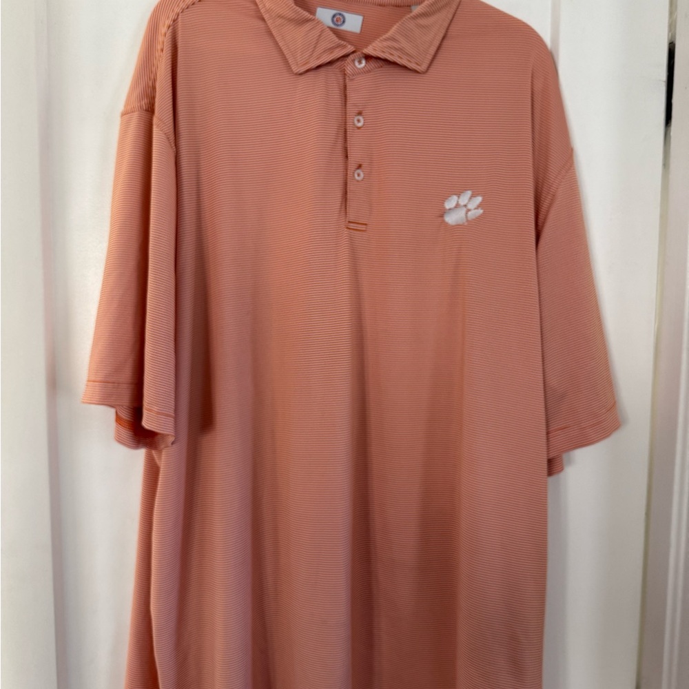 Men's Clemson Short-Sleeve Polo Shirt